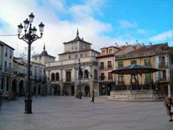 Plaza del ayuntamiento de Aranda de Duero